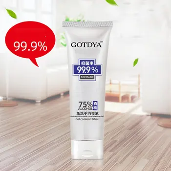 

80ML Waterless Portable Disposable Hand Sanitizer-Liquid Soap Lotion Detergent For Travel Neutral / Outdoor Cleansing