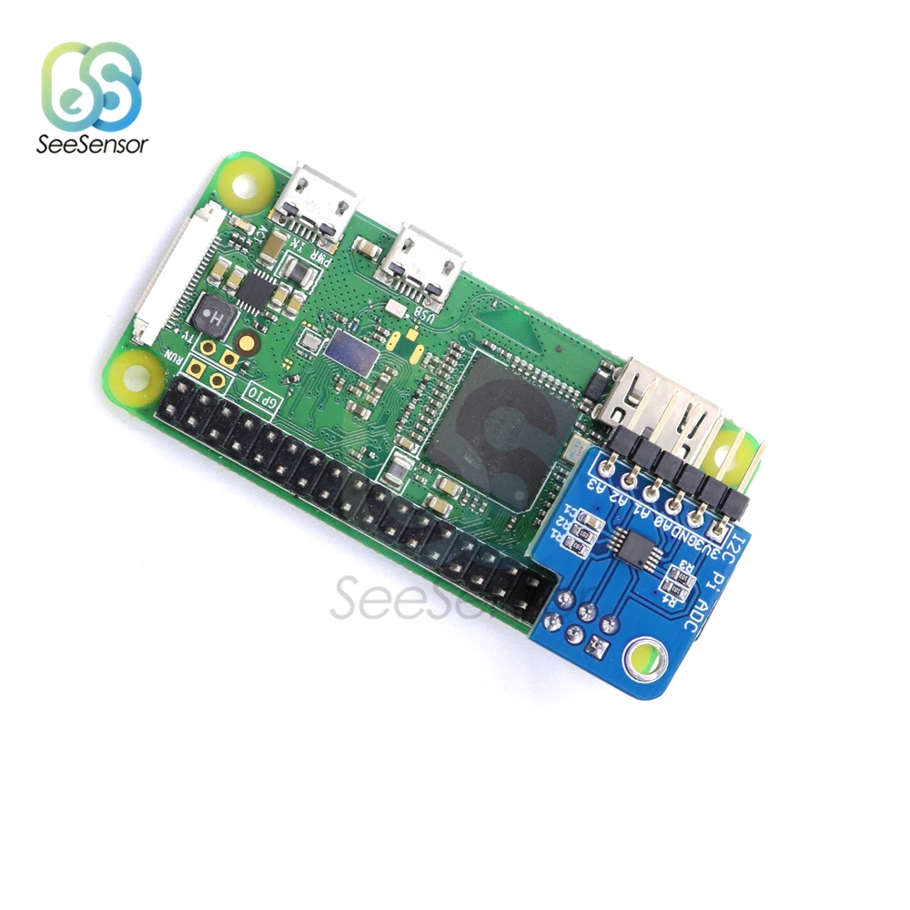 ADS1115 I2C Pi модуль АЦП 16-бит точность 8SPS для 860SPS для Raspberry Pi-1 шт. Pi 2 Pi 3 Pi Zero, а+, B