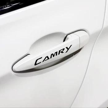

Auto Door Handle Sticker Car Decal Rear view mirror Suit sticker For Toyota Camry Accessories