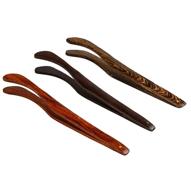3 шт. зажим для чая из цельного дерева аксессуары чайной церемонии набор