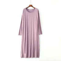 Winter Nightdress Women Modal Cotton Long Sleeve Nightgown Comfortable Loose Sleepwear Spring Autumn Night Shirt Female Dresses - Image 5