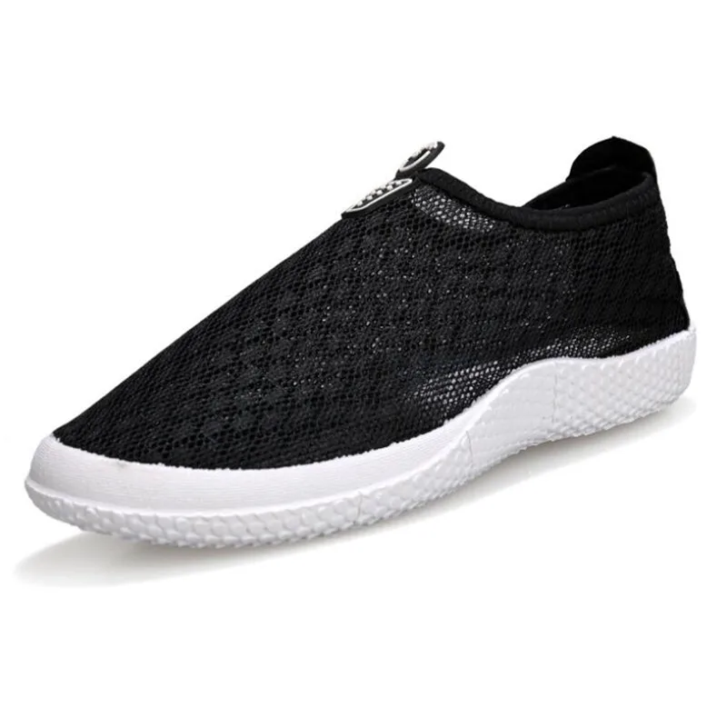 

New men shoes breathable and comfortable lightweight soft bottom sneaker design wear-resistant non-slip men mesh shoes