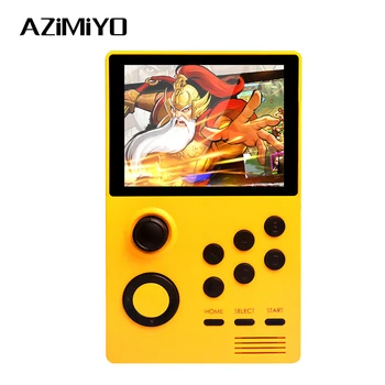 

AZiMiYO retor game console wifi connection 32G Big screen game with dideo 3.5 inch game download 3D Handheld game console
