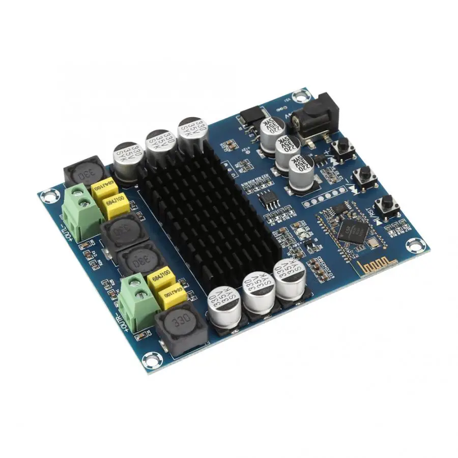 TPA3116D2 Bluetooth 4,0 двухканальный 120 Вт+ 120 Вт Цифровой аудио усилитель доска с акриловым чехол усилитель звука Bluetooth