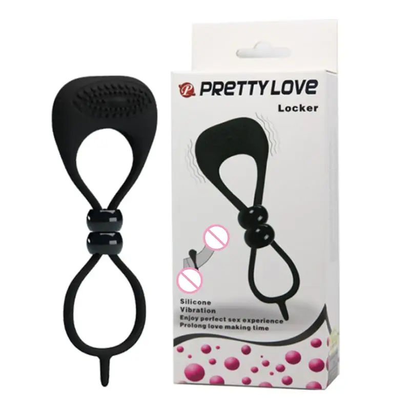 Best  Delay Cock Ring Adjustable Vibrator Ring for Men Lasting Lock Pennis Ring Erotic Male Toys for Coup