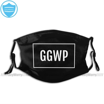 

Dota Mouth Face Mask GGWP Facial Mask Funny for Adult Kawai with 2 Filters Mask