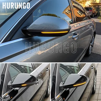 

2 pieces LED Dynamic Turn Signal Light For Audi A6 C7 C7.5 RS6 S6 4G 2012-2018 Car Side Wing Rearview Mirror Blinker Indicator
