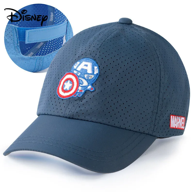 Disney Marvel уличная детская шляпа дышащий солнцезащитный козырек для мальчика детская бейсболка для улицы