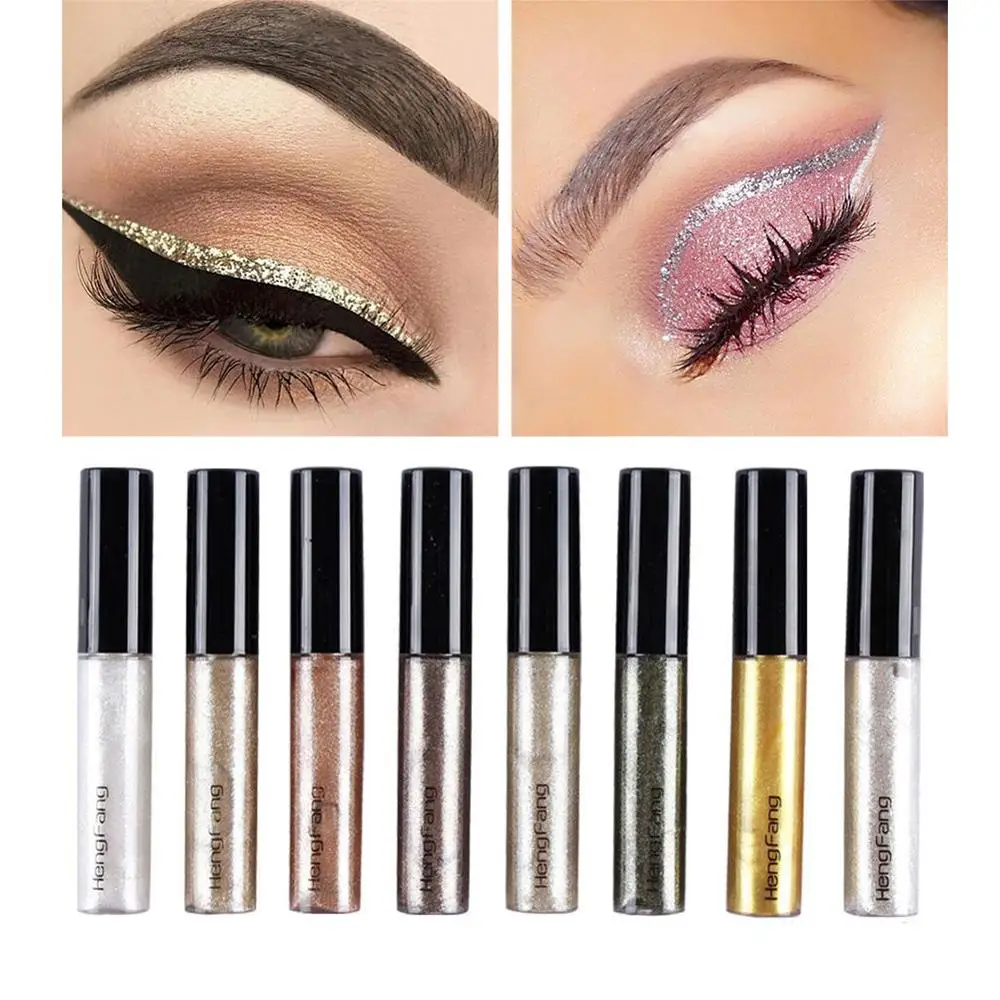 1PcFashionWomenGlitterLipLinerEyeShadowEyelinerMakeupWaterproofLongLastingCosmetic