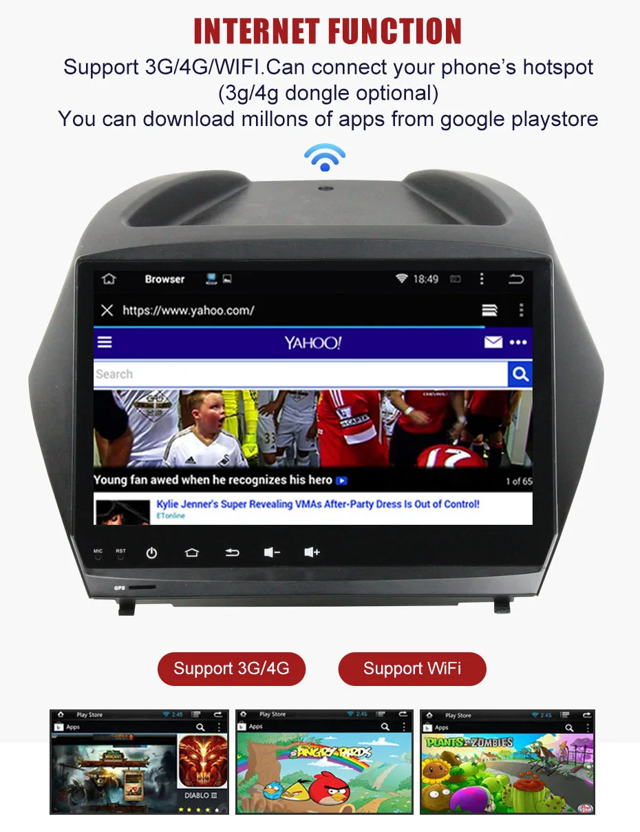 Flash Deal KANOR Android 9.0 4+32g car radio multimedia player for hyundai ix35 tucson android with gps navigation 5 Flash Deal KANOR Android 9.0 4+32g car radio multimedia player for hyundai ix35 tucson android with gps navigation 5
