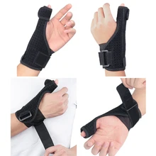 Спортивная экипировка нарукавники на запястье растягивание большого пальца стальная пластина поддержка защита рук