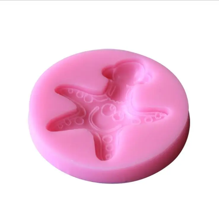 DIY Инструменты для украшения торта мультяшная Морская звезда шеф повар Жидкая