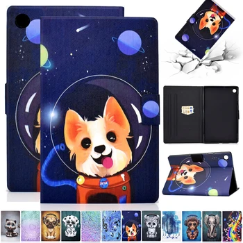 

Smart Magnetic Tablet Case Cover For Lenovo Tab M10 FHD Plus X606F Flip Leather TPU Wake/Sleep Protective Stand Shell Card Slot