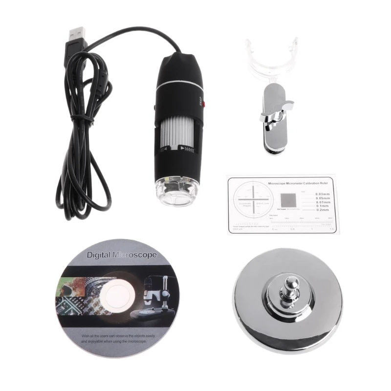 

1600X Microscope 8 LED USB Digital Handheld Magnifier Endoscope Camera
