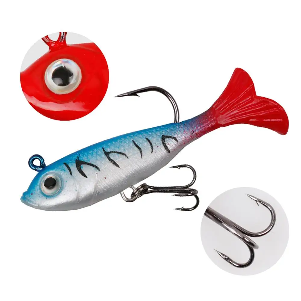 Новая свинцовая головка Джиги рыболовная модель приманки Вибрация пресноводный