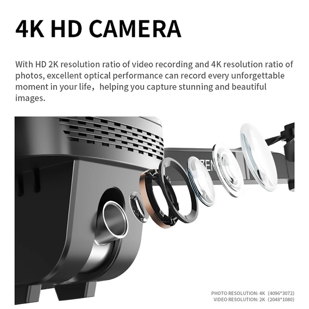 VISUO ZEN K1 Радиоуправляемый Дрон с 4K двойной камерой 30 минут время полета 5G wifi gps Optiacal Flow Радиоуправляемый квадрокоптер бесколлекторный р/у Вертолет игрушка