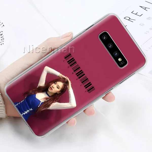 Blackpink Kpop чехол для телефона для samsung Galaxy S10e S10 плюс S8 S9 Примечание 10 плюс 8 9 S6 S7 край Твердый Чехол - Цвет: 13