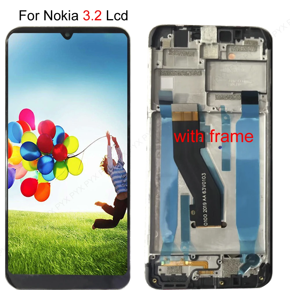 100% протестированный 6 26 дюймовый экран для Nokia 3.2 ЖК-дисплей с сенсорным экраном в