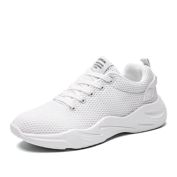 

Fashion Men Casual Shoes Breathable Mesh Classic Male Shoes Sneakers Platform Original Gym Black Footwear Trend Sport Summer