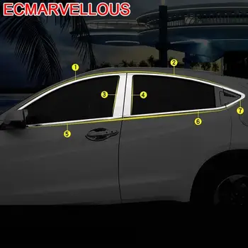 

Window Door Handle Automobile Chromium Decorative Car Styling Sticker Strip Bright Sequins Accessories 18 19 FOR Honda Vezel