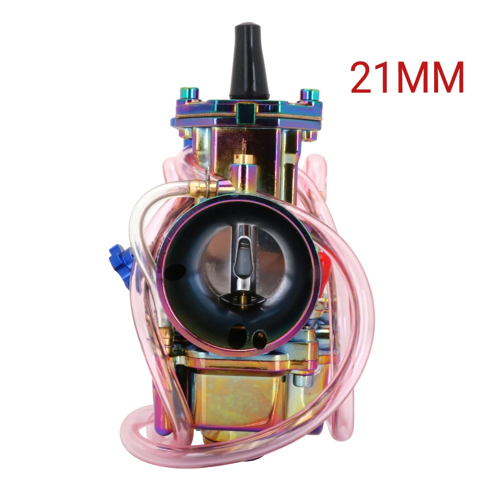 PWK 21 24 26 28 30 32 34 мм части двигателя мотоцикла карбюратор для Keihin Yamaha с мощной струей ATV багги Quad Go Kart Dirt Bike - Цвет: A 21MM