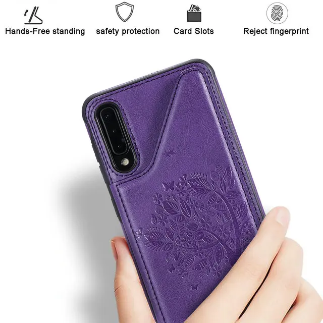 Для Coque samsung A50 чехол 3D тиснение Роскошный кошелек магнит Etui для samsung Galaxy A50 Чехол samsung A50S A 50 S Чехол флип