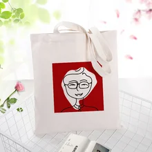 Красная серия Холщовая Сумка вместительная сумка для покупок сумка на заказ Печать текстовый логотип DIY ежедневное использование экологическая многоразовая утилизация