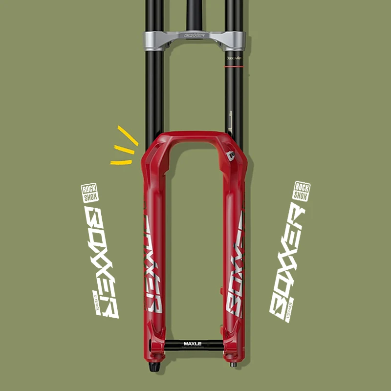 Rock Shox REVELATION 2018 Fork Decal Mountain Bike Cycling Sticker Gold