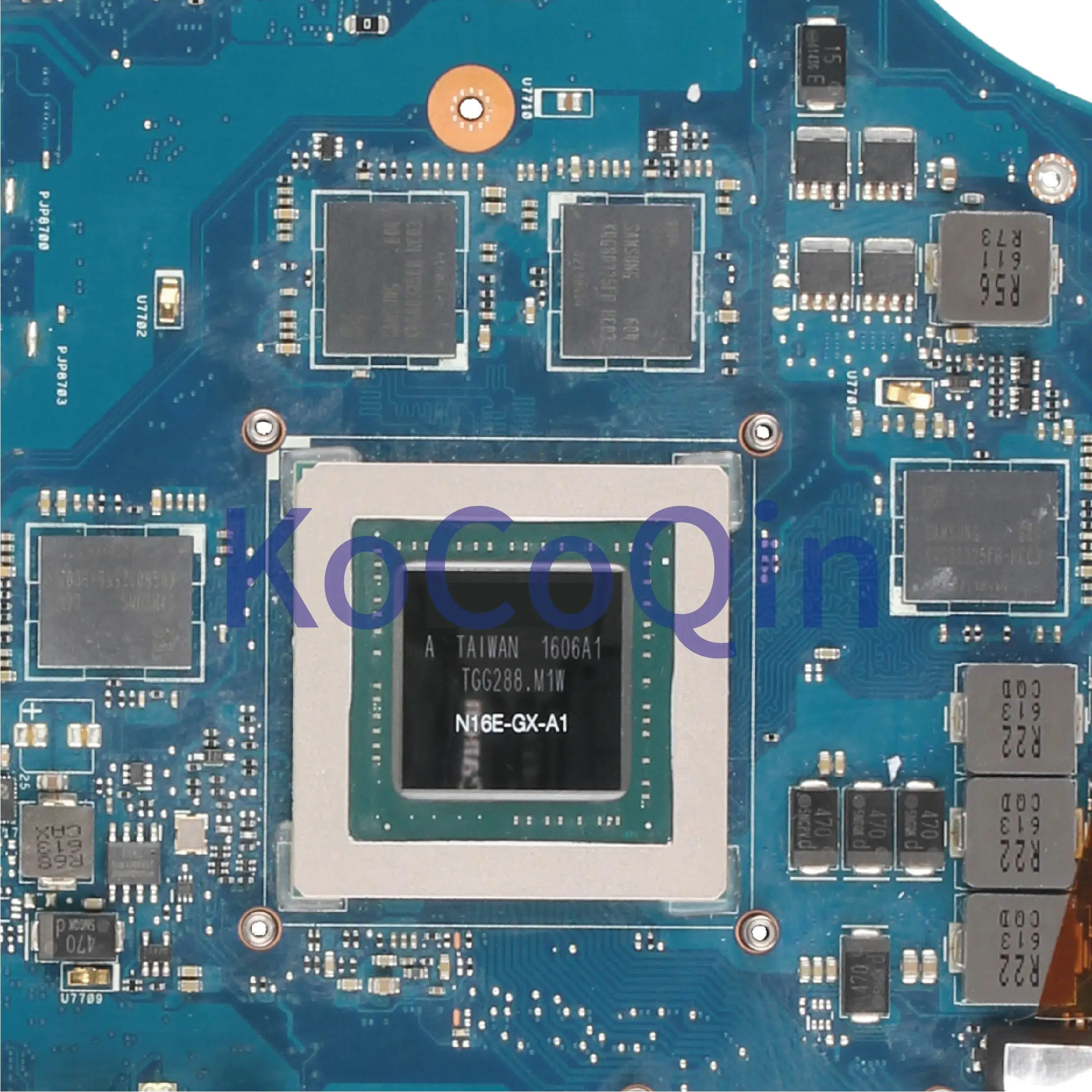 Greatest  KoCoQin Laptop motherboard For ASUS G752VY CORE SR2FQ I7-6700HQ GTX980M 4GB Mainboard REV.2.3 N16E-