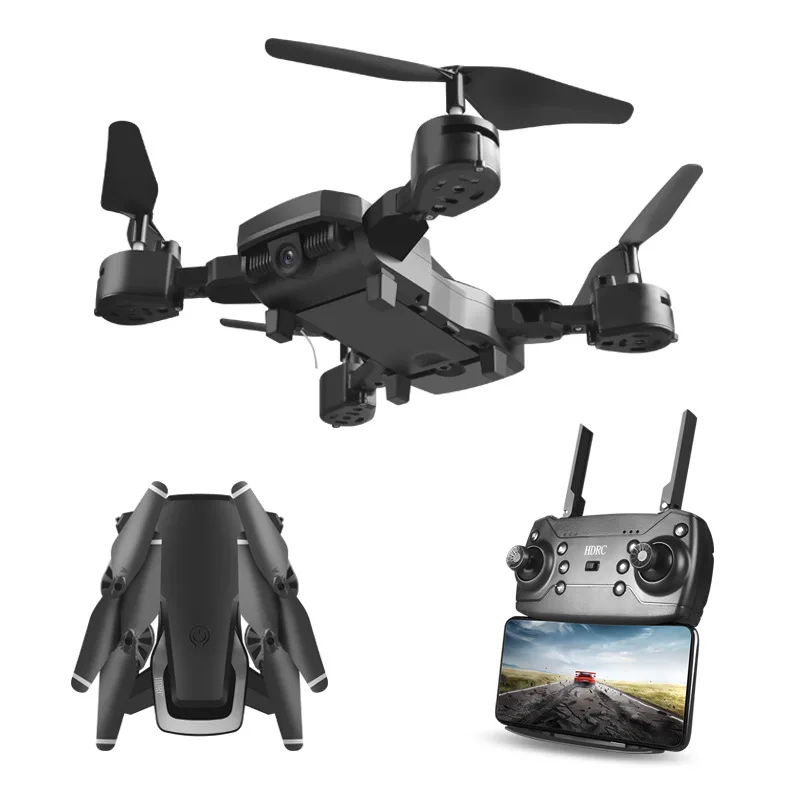 

Folding Unmanned Aerial Vehicle High-definition Wide-angle Webcam Aerial Photography Wifi1080P Quadcopter Set High Remote Contro