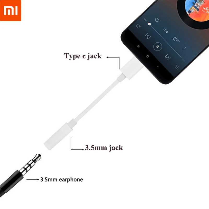 Для xiaomi usb type-C до 3,5 мм разъем для наушников аудио кабель адаптер для mi 9 8 se pro 6 samsung LG Nexus Oneplus Nokia