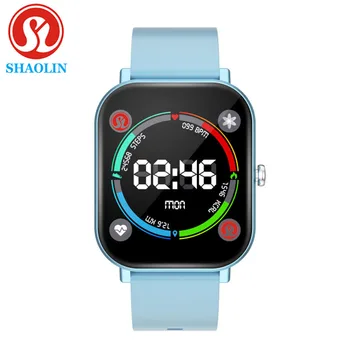 

SHAOLIN Smart Watch Men Women Watch 1.4inch Full Touch Screen Fitness Tracker Heart Rate Monitor GTS Sports SmartBand