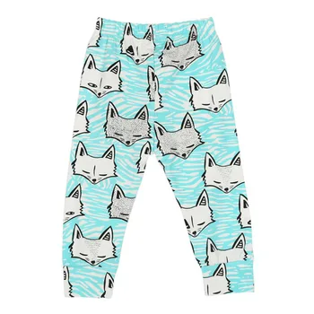 

Spring Autumn Casual Fashion Children's Baby Pants Cartoon Print Cotton Trousers Kids Pants