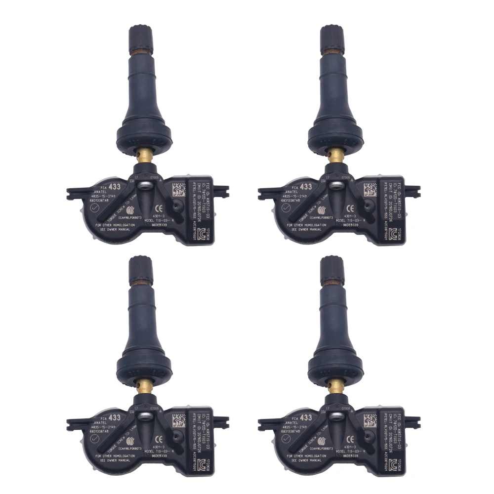 24 шт./лот Для DODGE DURANGO FIAT 500X JEEP RENEGADE TPMS датчик давления воздуха в шинах 68313387AB 68313387AA