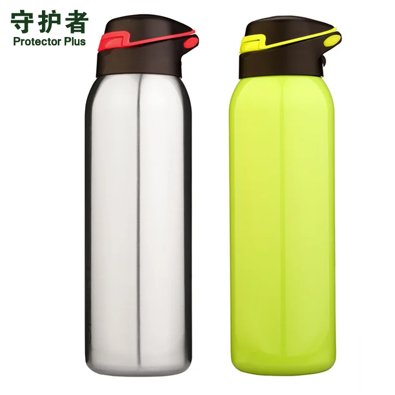

Insulated Cup Men's Large Capacity 600ml Portable Outdoor Glass with Straw Sports Thermos Bounce Cup Lettering