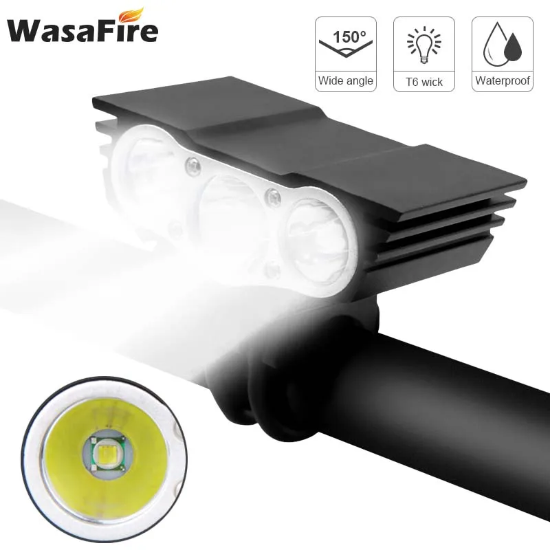 WasaFire Hot X3 велосипедный светильник 6000 люмен 4 режима XM-L T6 светодиодный велосипедный передний светильник батарейный блок+ зарядное устройство Аксессуары для велосипеда