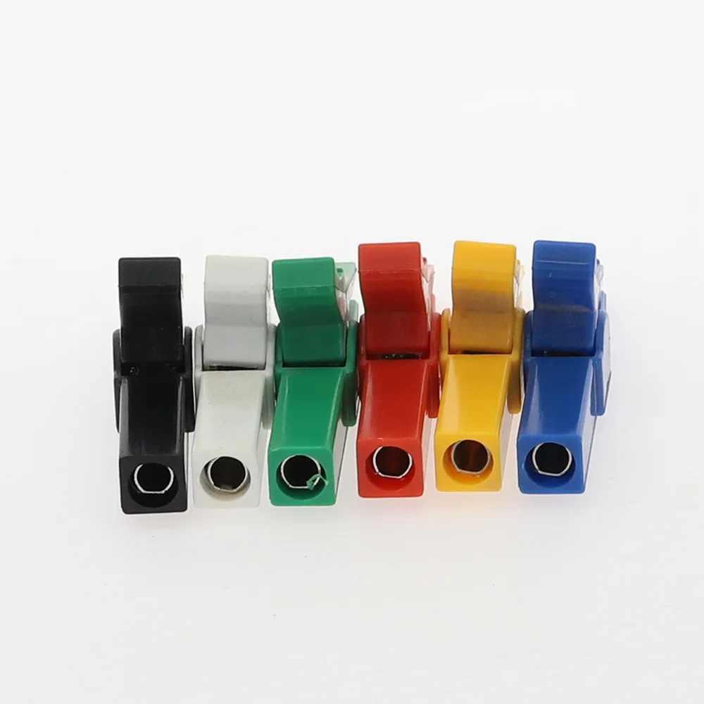 Battery Test Clip 55MM HV Alligator Clip For Banana Plug 4mm Multimeter Pen Cable Probes Crocodile 1pcs alligator clips electric test clamp test probes test leads