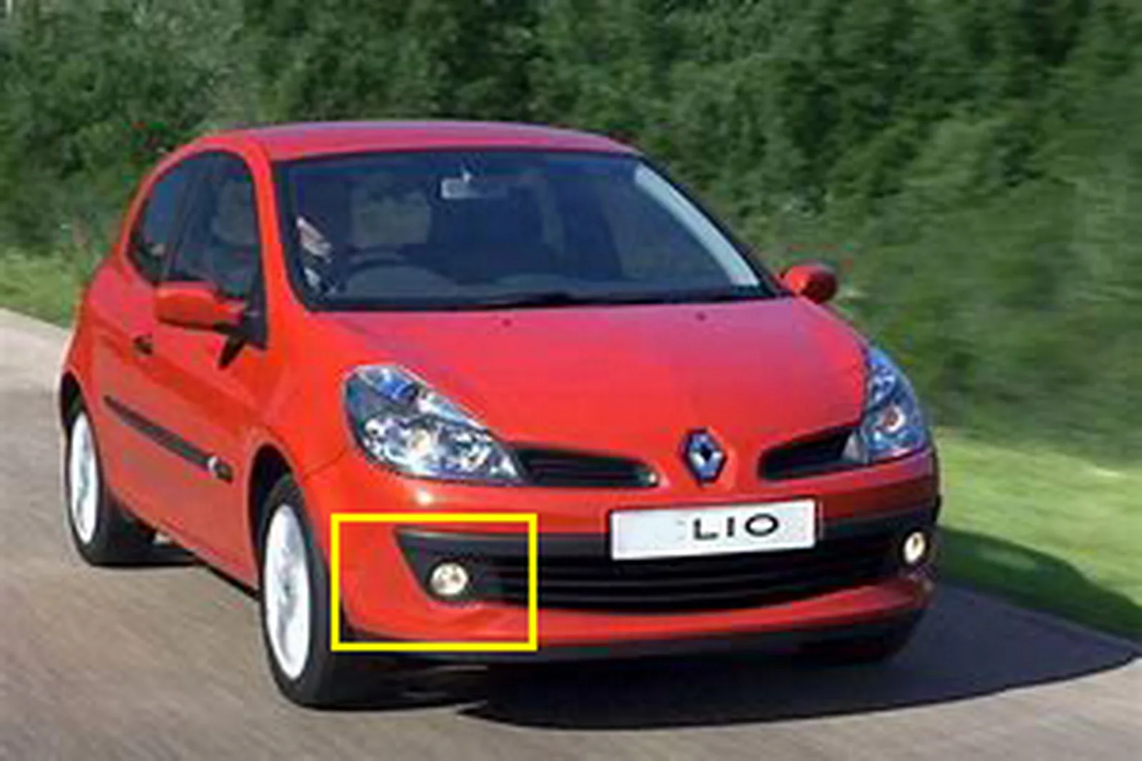 1x передний бампер противотуманный светильник лампа для Renault Clio 00-13 правая сторона водителя без лампы