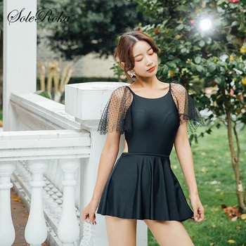 

Swim Suit Women Swimwear Female Swimsuit for Girls Swim Dresses Bathing Suit Women Vintage Swimwear Beach Dress Swimming Suits