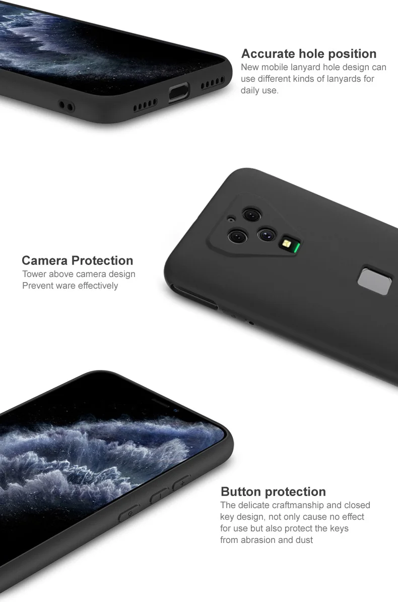 For Xiaomi Mi Black Shark 3 Blackshark 3 Pro Case IMAK Frosted TPU Soft Back Cover Matte Coque Anti-fingerprint Protective Coque For Xiaomi Mi Black Shark 3 Blackshark 3 Pro Case IMAK Frosted TPU Soft Back Cover Matte Coque Anti-fingerprint Protective Coque