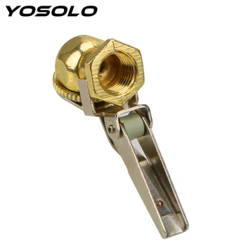 

YOSOLO Clip-On Ball Foot Auto Car Air Chuck Tire Brass For Tire Changers Universal Tire Repair Tools