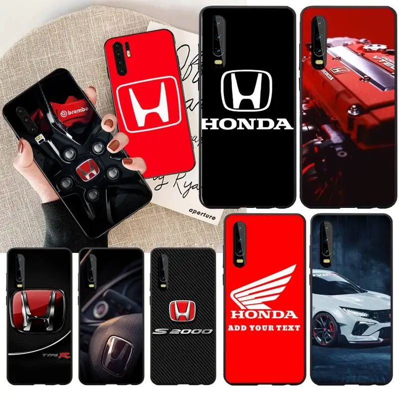 

NBDRUICAI Car brand Honda Phone Case for Huawei Honor 20 10 9 8 8x 8c 9x 7c 7a Lite view pro