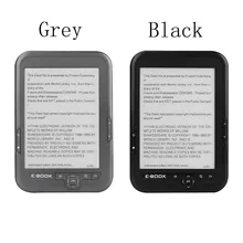 6 дюймов электронная книга ридер мини E-Ink экран электронная книга передний светильник 8 Гб памяти Электронная книга Электронная бумага книга награда сувенир 17,2x12x0,9 см