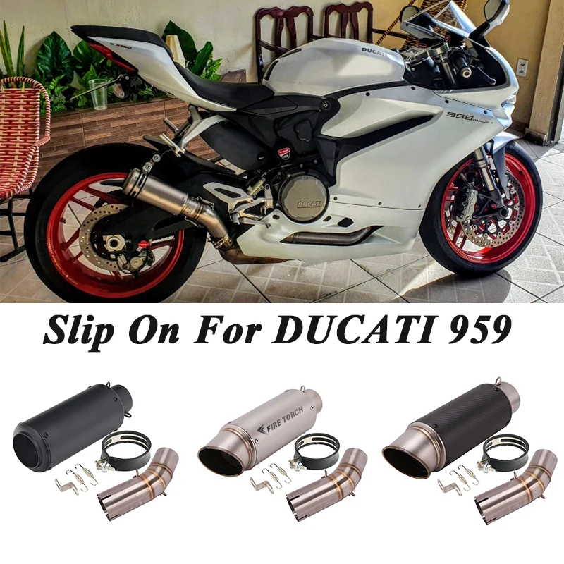 まむ オートバイの排気管 用 ドゥカティ 959 用 パニガーレ 61 ミリメートル