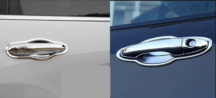 

Chrome Door Handle Cover Trims Protector For 2017-2021 Jeep Compass New Decoration Style