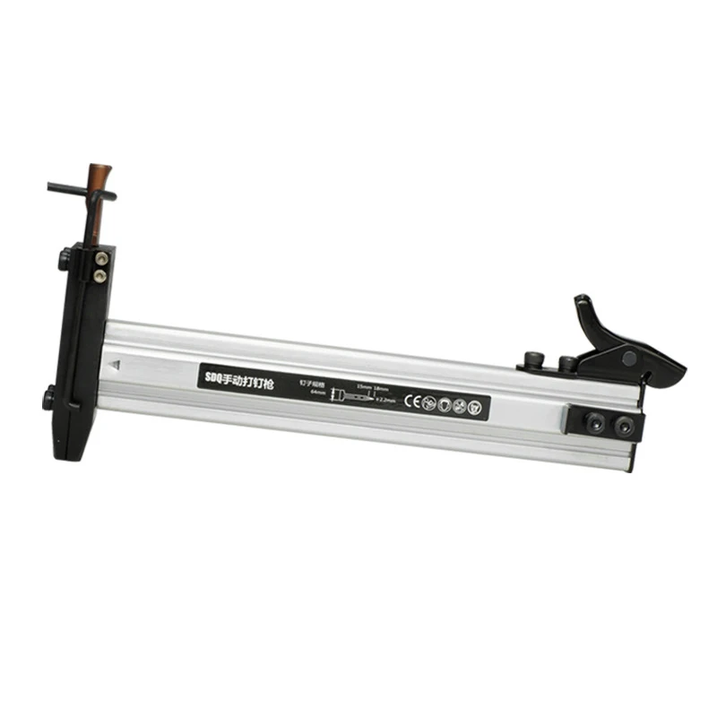 

Manual Steel Nail Tool Nailer Semi Automatic Wire Slot Nailing Machine for Cement Wall _WK