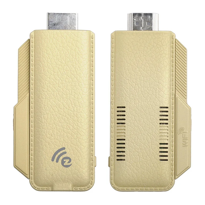 Новый Miracast HDMI ключ 1080P ТВ DLNA Airplay Беспроводной Дисплей приемник золото|SmartTV-стики и