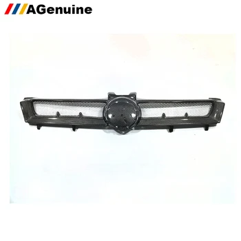

Full carbon fiber grills front bumper grill radiator mesh grille for Volkswagen VW Golf MK7 R GTI