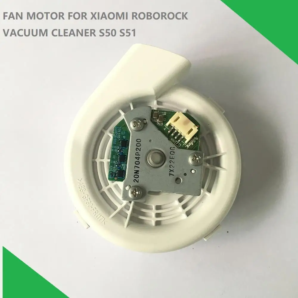 New Engine Ventilator Fan Motor Vacuum Module For Xiaomi Roborock S50 551 Robotic Vacuum Cleaner Gen 2nd Spare Parts Edelarentelcey