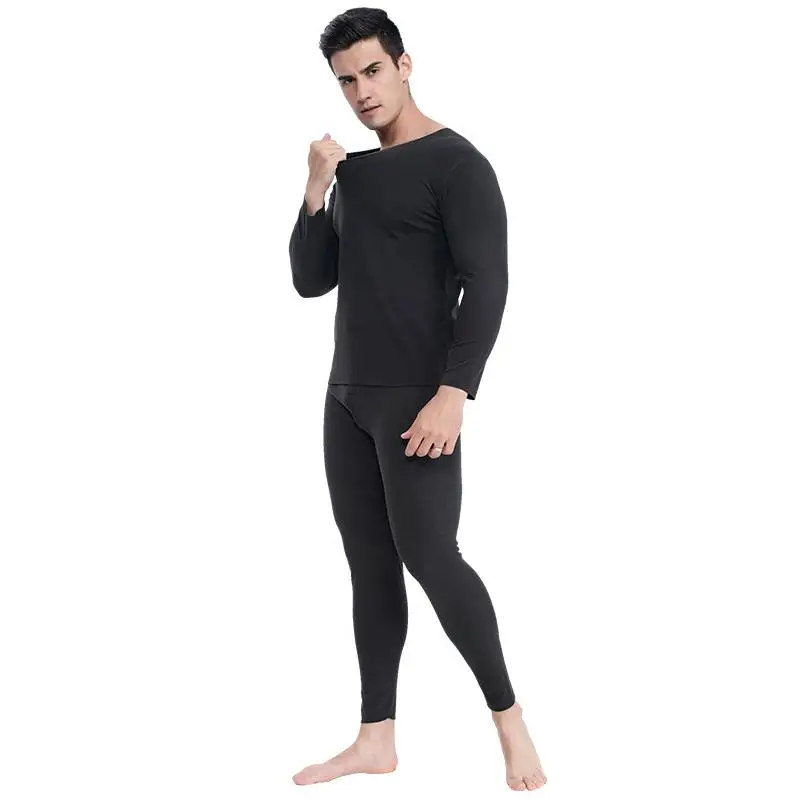 Women Thermal Underwear Set Full Sleeve Intimate Lingerie Lady Thermo Lingerie Winter Keep Warm Sweater Ovesize - Цвет: Men 2